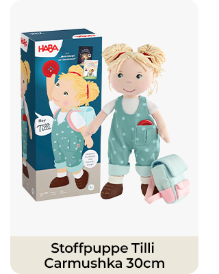 Haba Stoffpuppe Tilli Carmushka 30cm