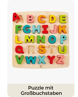 Hape  Puzzle mit Großbuchstaben