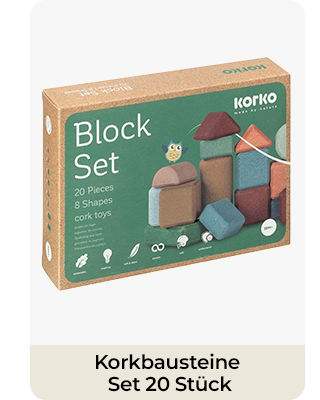 Korko  Korkbausteine Set 20 Stück