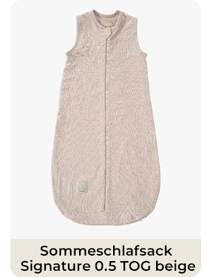 Träumeland Sommeschlafsack Signature 0.5 TOG beige