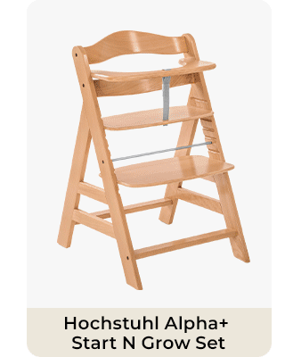 Hauck Hochstuhl Alpha+ Start N Grow Set
