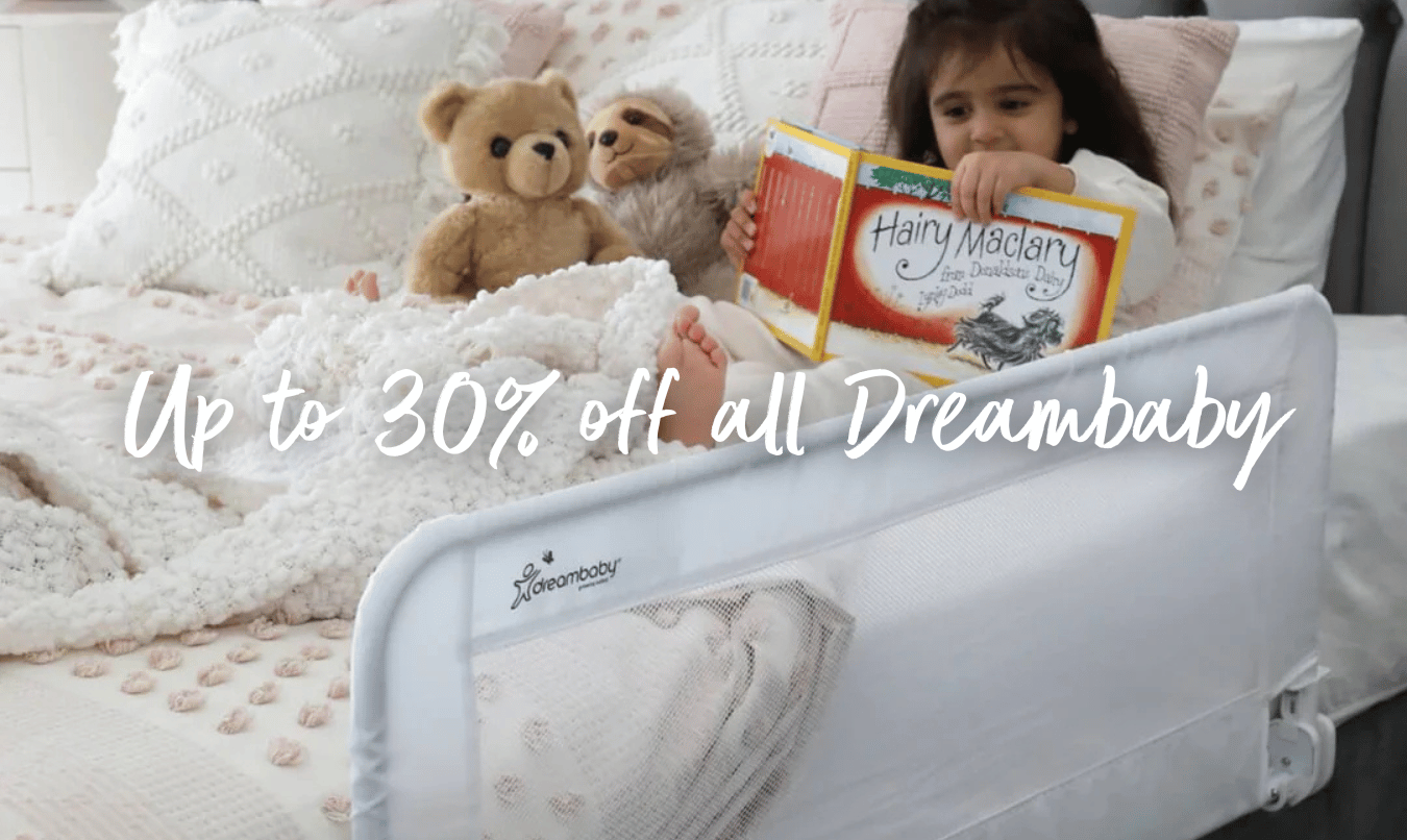 Up to 30% off all Dreambaby