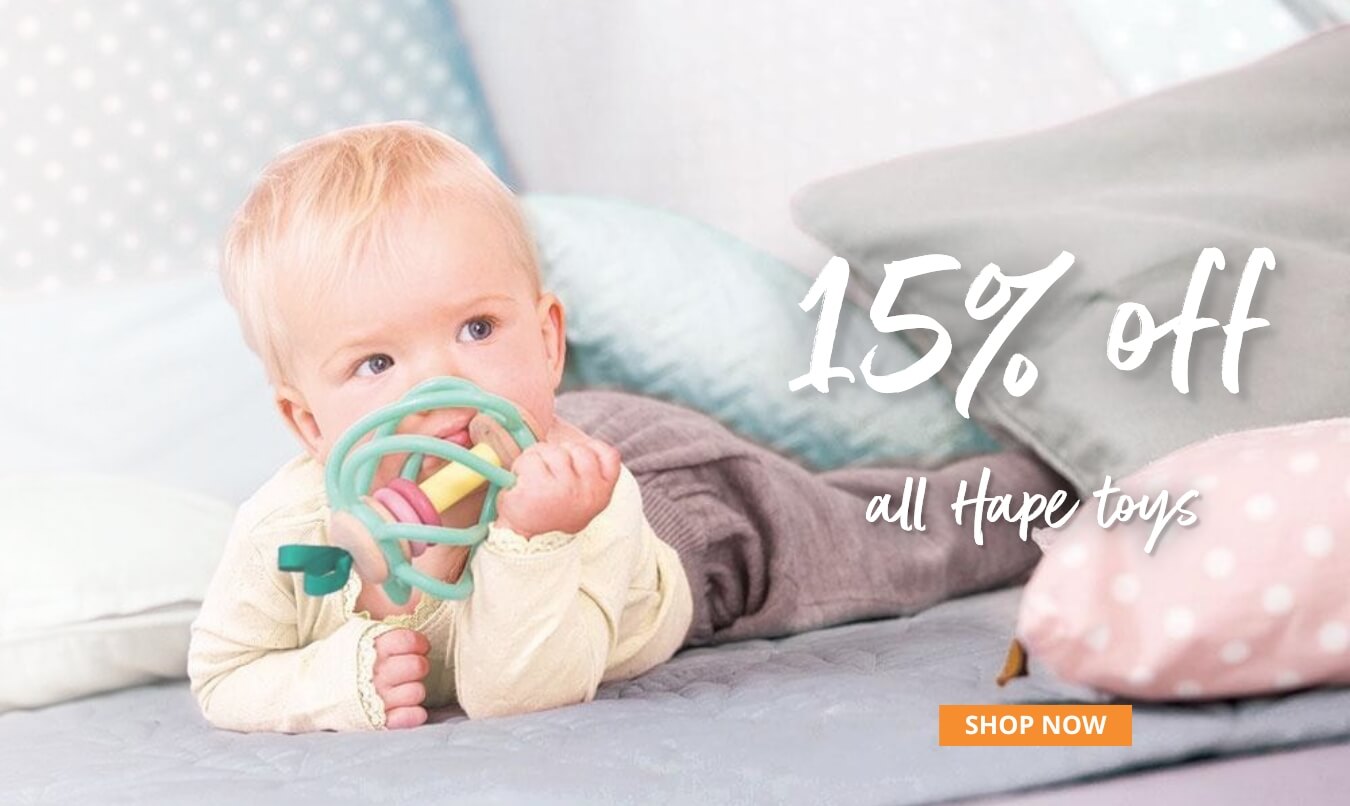 15% off all Hape toys