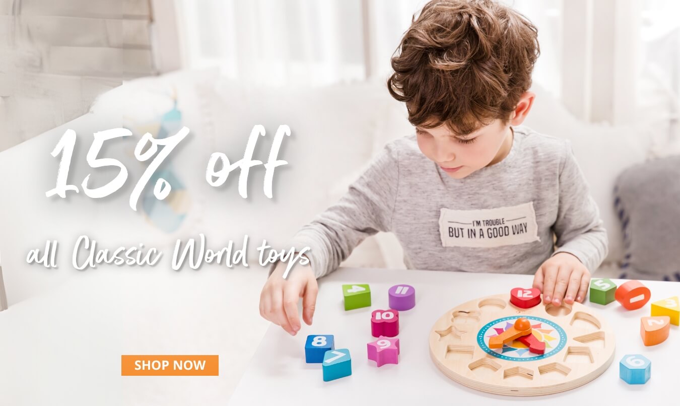 15% off all Classic World toys