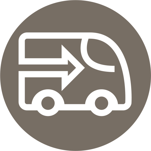 Free delivery courier icon