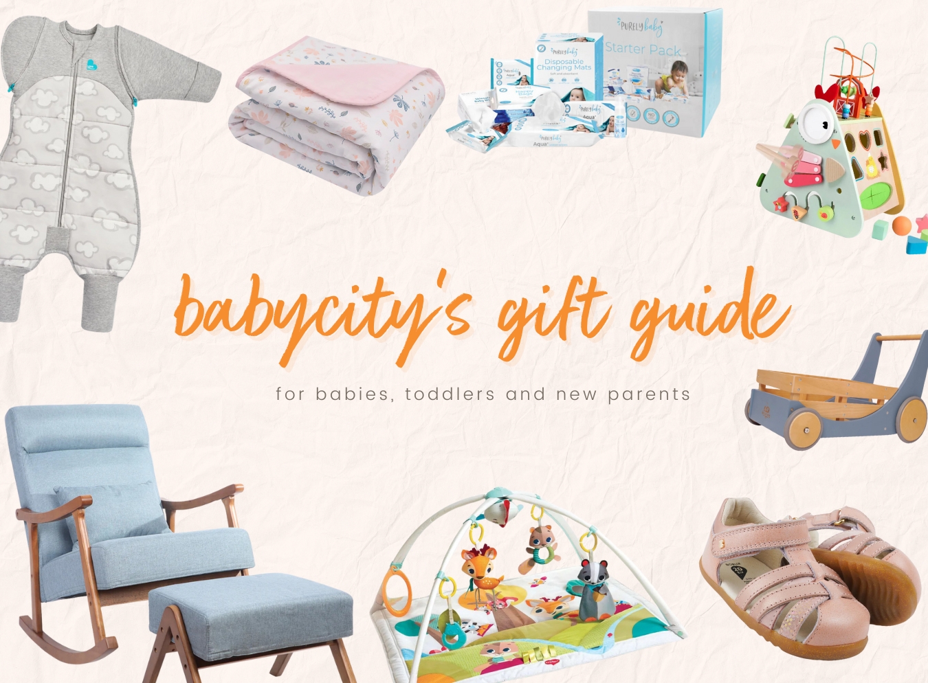 babycity's gift guide - for babies, toddlers and new parents