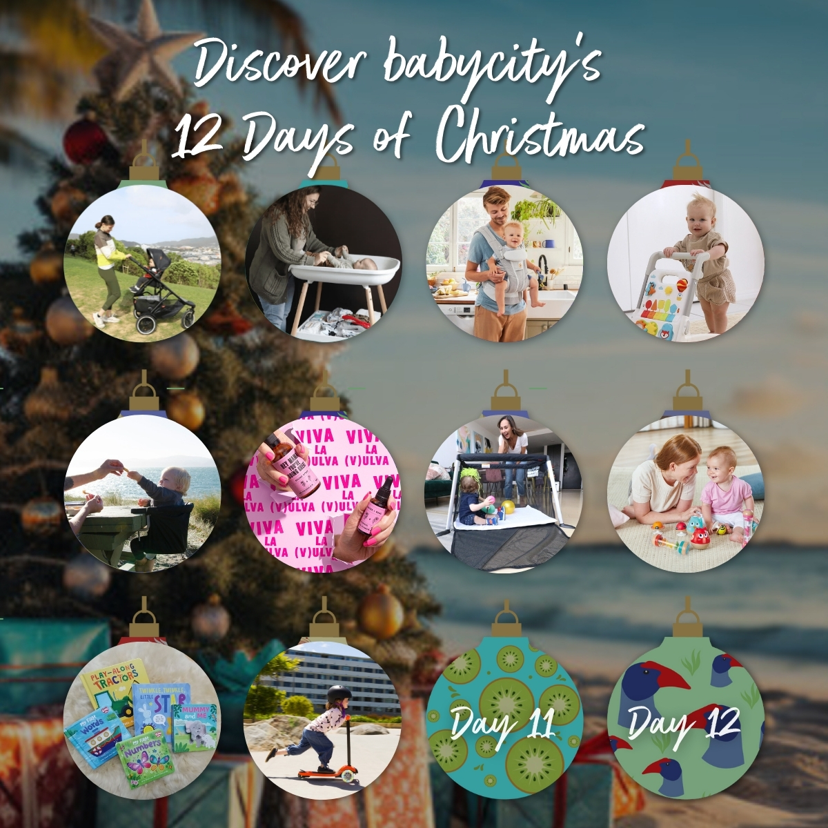 Discover babycity's 12 Days of Christmas