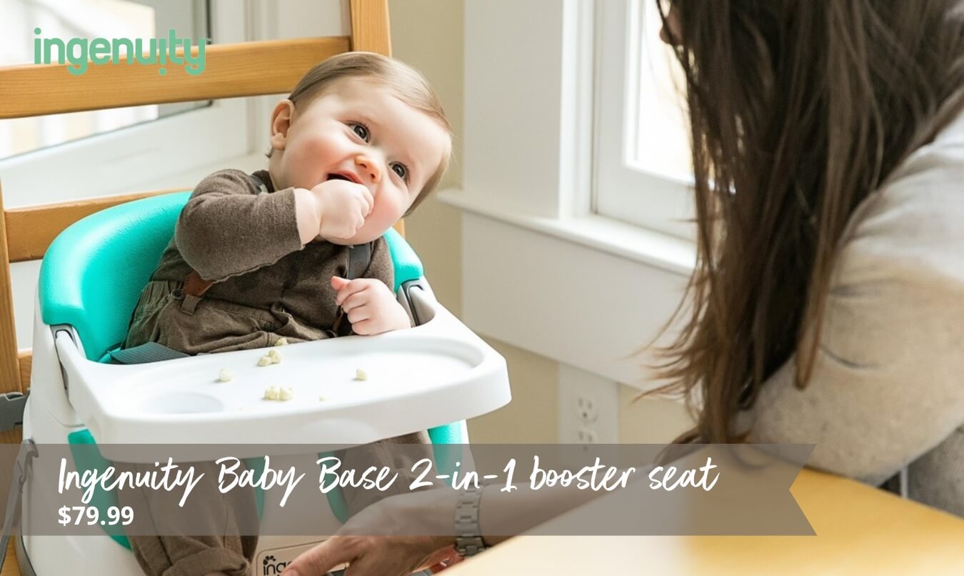 Ingenuity Baby Base 2-in-1 booster seat only $79.99