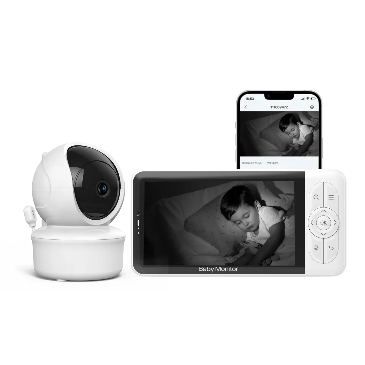 Shop ORIGIN Wifi Phone Compatible monitor