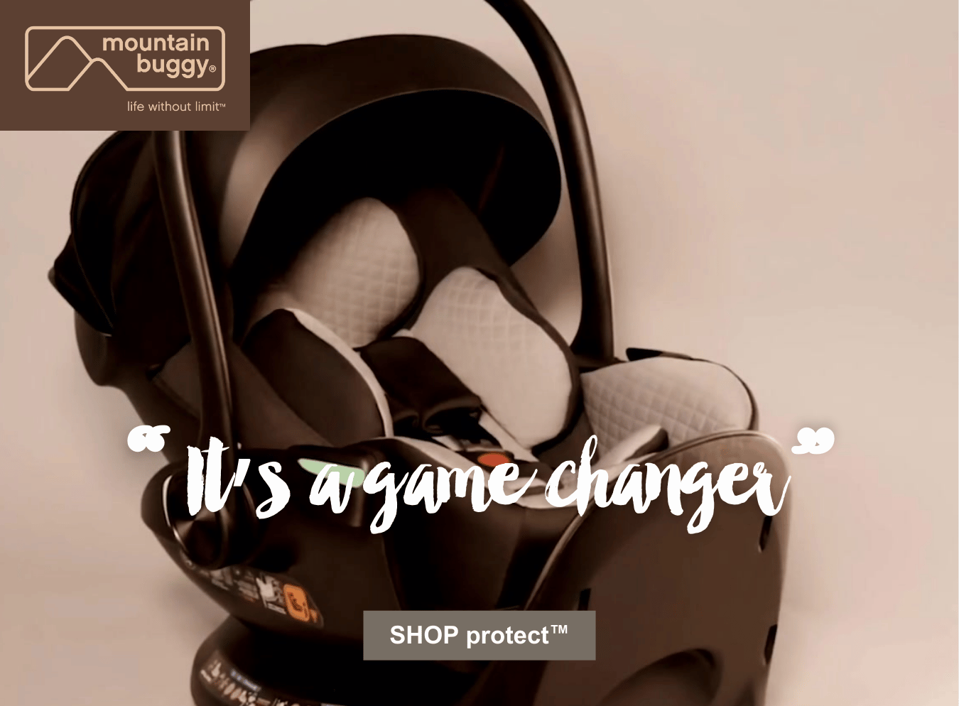 Mountain Buggy protect "It's a game changer!"