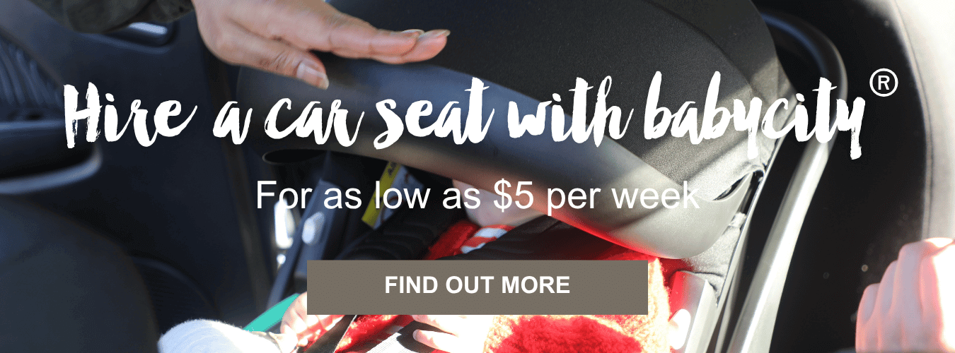 Hire a car seat with babycity