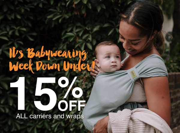 It's Babywearing week down under