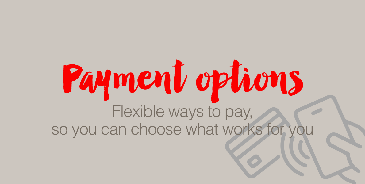 payment options