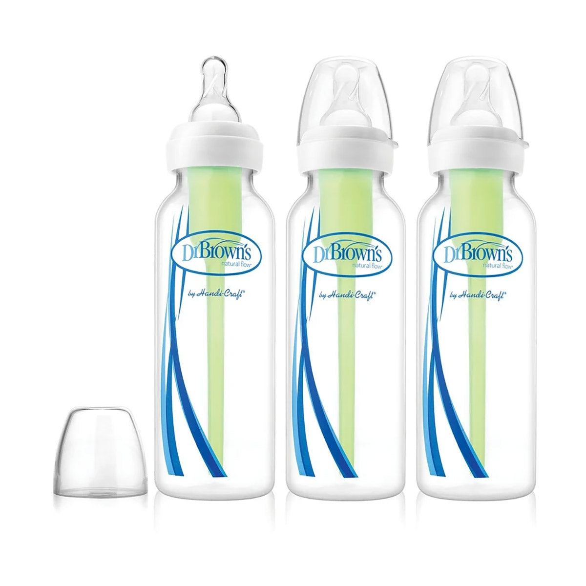 Image of Dr Browns Standard Narrow Neck Options Bottle 250ml - 3 Pack