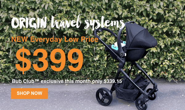 ORIGIN Travel systems everyday new low price