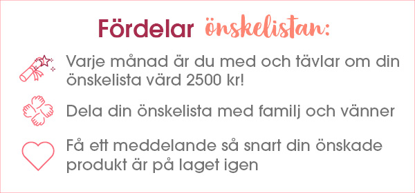 Fördelar önskelistan