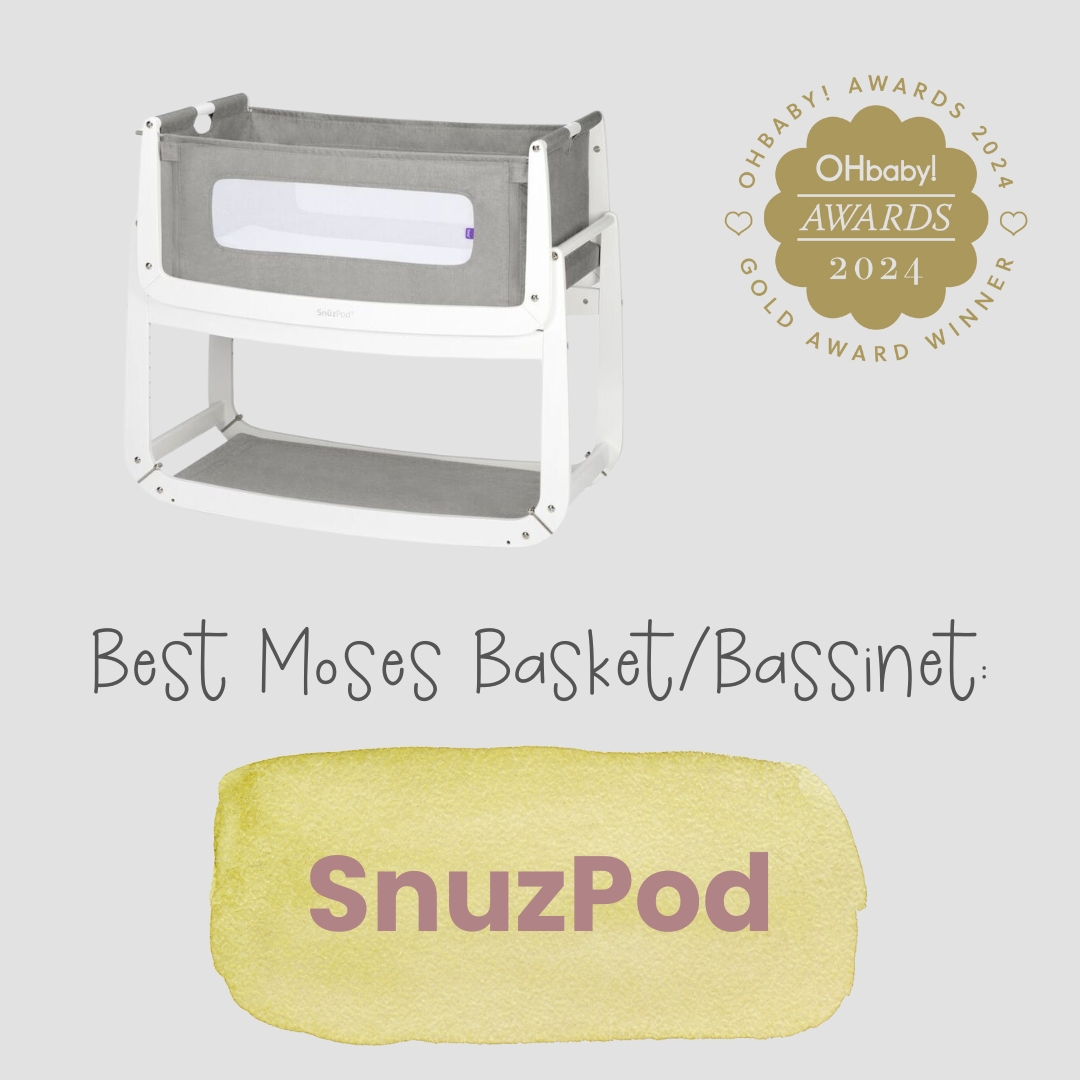 Best Moses Basket/Bassinet: SnuzPod