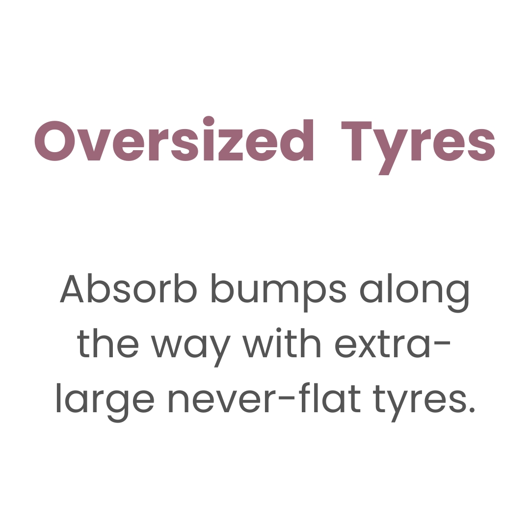Oversized tyres