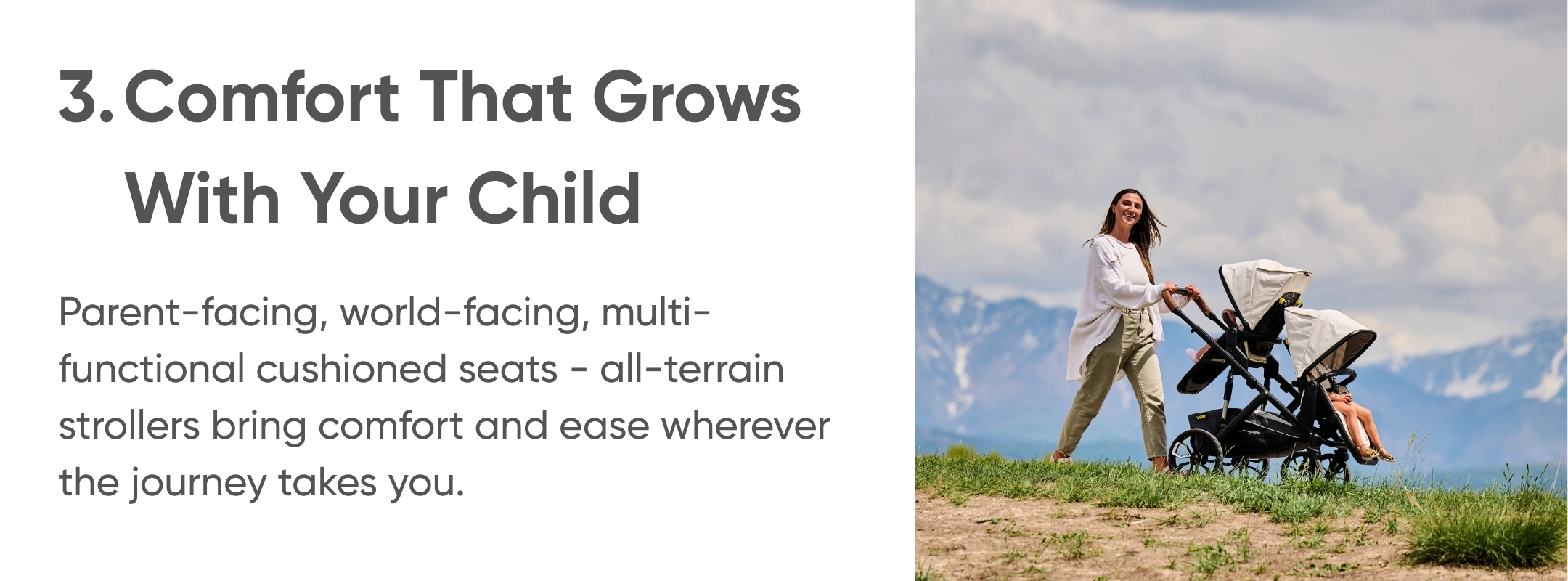 Comfort that grows with your child