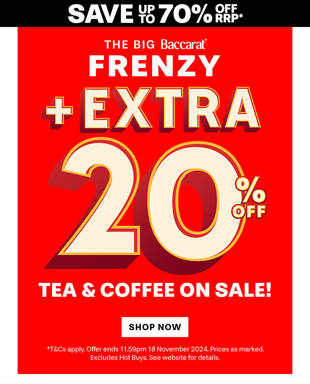 THE BIG BACCARAT FRENZY SALE