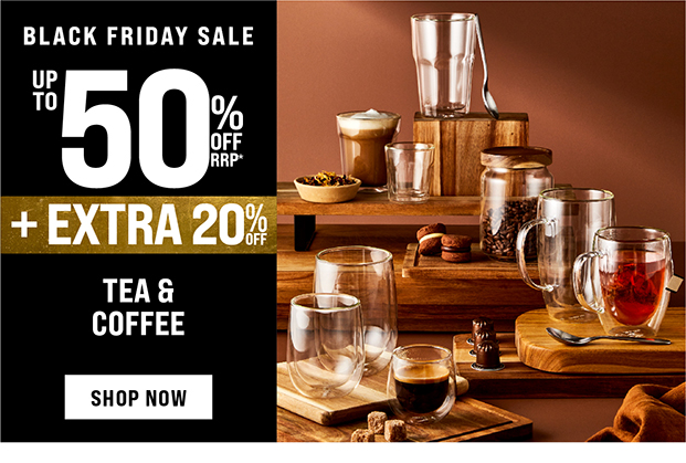 UP TO 70% OFF + EXTRA 20% OFF TEA & COFFEE