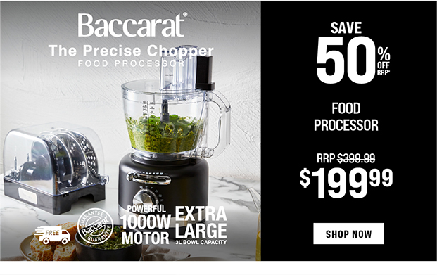 Baccarat The Precise Chopper Food Processor