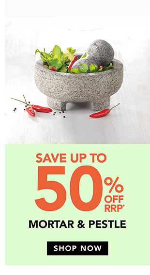 SHOP ALL MORTAR AND PESTLE