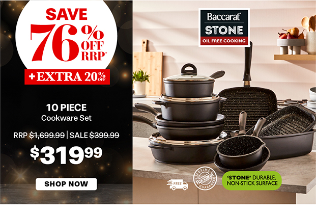 Baccarat iconiX 6 Piece Stainless Steel Cookware Set