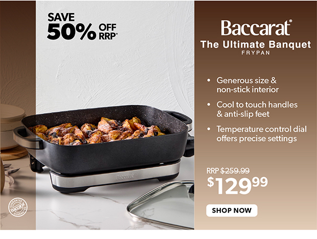 Baccarat STONE The Ultimate Banquet Frypan