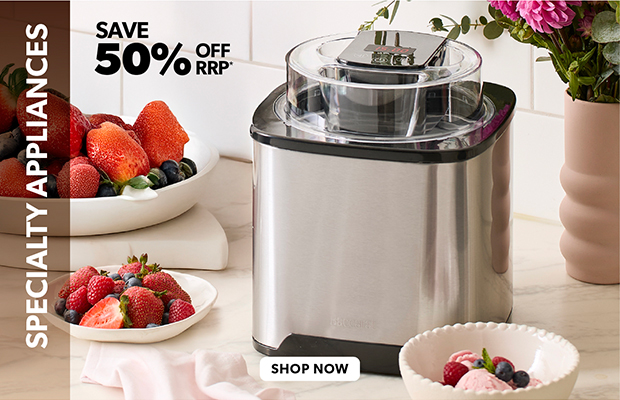 50% OFF SPECIALTY APPLIANCES