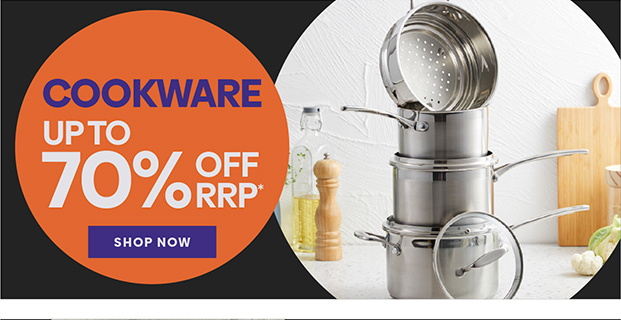 UP TO 70% OFF COOKWARE