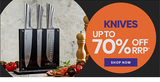 UP TO 70% OFF KNIVES