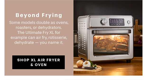 SHOP Baccarat The Ultimate Fry XL Air Fryer & Oven 20L Black