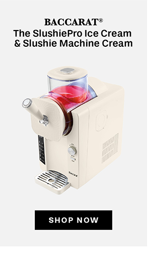 Baccarat The SlushiePro Ice Cream & Slushie Machine Cream