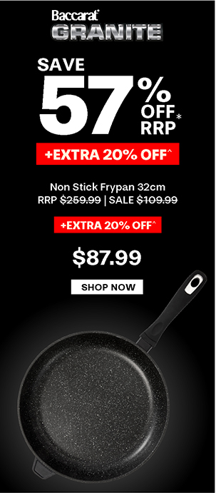 Baccarat Granite Non Stick Frypan 32cm