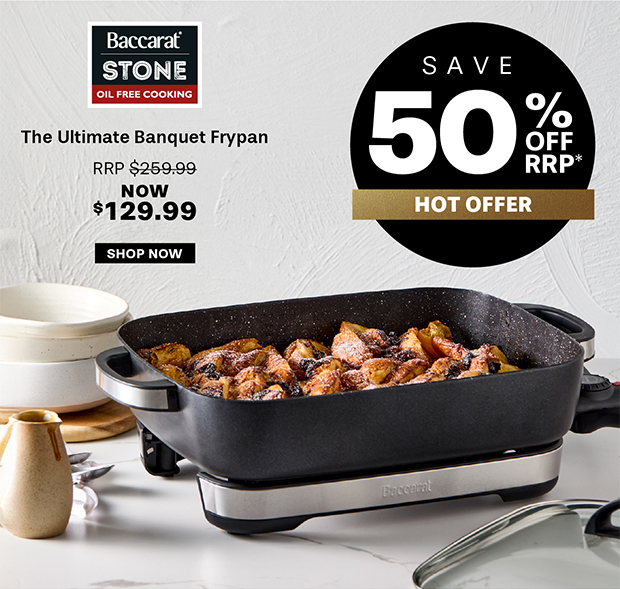 Baccarat STONE The Ultimate Banquet Frypan