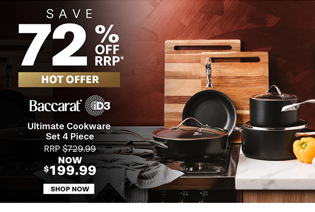 Baccarat iD3 Ultimate Cookware Set 4 Piece
