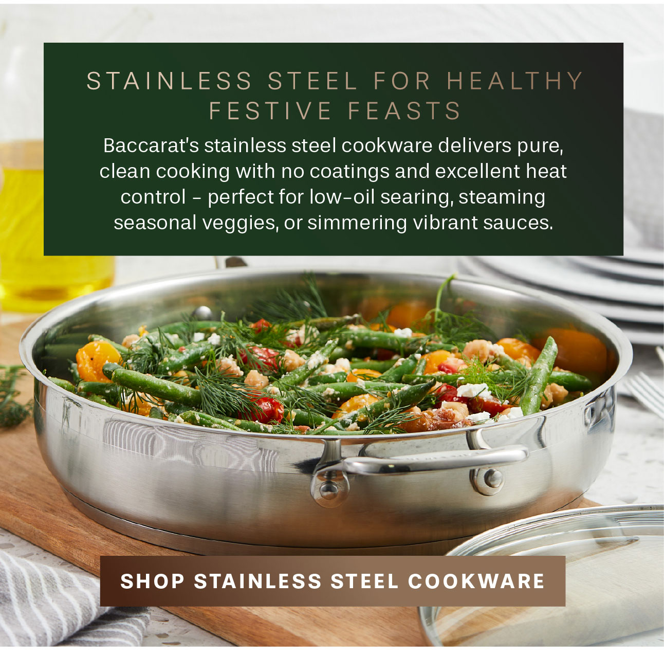 Stainless Steel for Healthy Festive Feasts