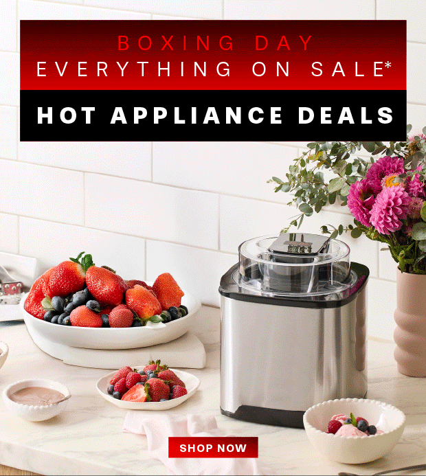 BOXING DAY EVERYTHING ON SALE* HOT APPLIANCE DEALS