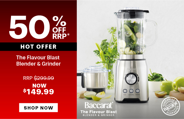 Baccarat The Flavour Blast Blender & Grinder