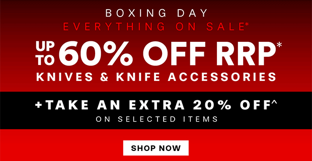 BOXING DAY EVERYTHING ON SALE* SAVE UP TO 60% OFF RRP*