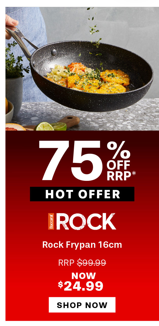 Baccarat Rock Frypan 16cm