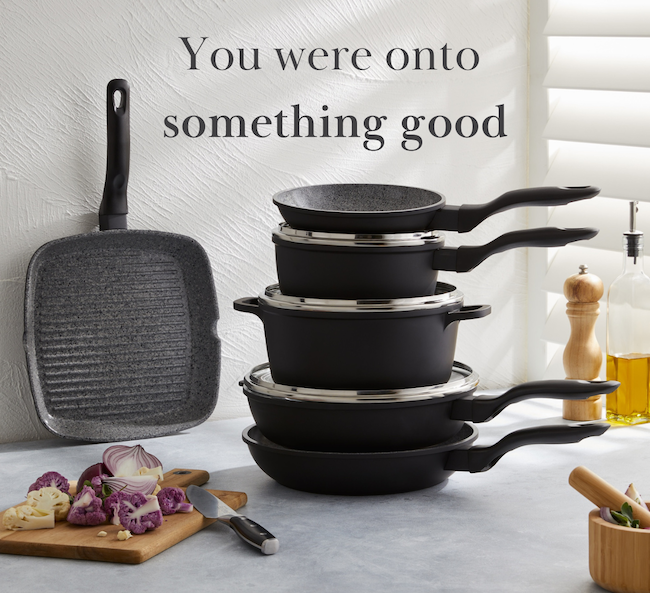 You were onto something good - Baccarat cookware and knives