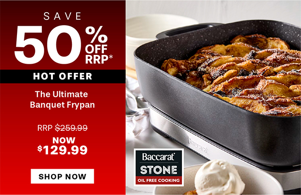 Baccarat STONE The Ultimate Banquet Frypan