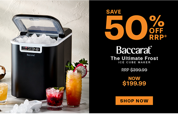 Baccarat The Ultimate Frost Ice Cube Maker