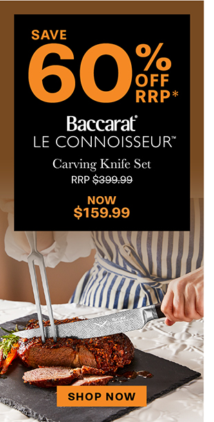 Baccarat Le Connoisseur Carving Knife Set