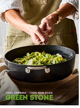 Baccarat GREEN STONE Chef Pan 28cm