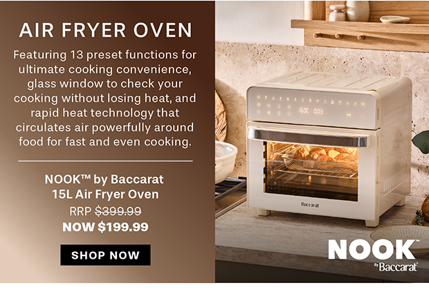 NOOK by Baccarat 15L Air Fryer Oven