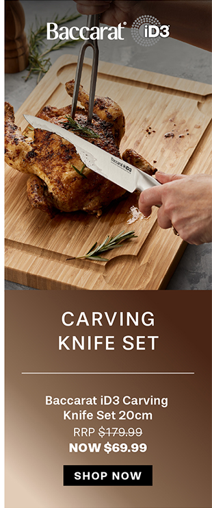 Baccarat iD3 Carving Knife Set 20cm
