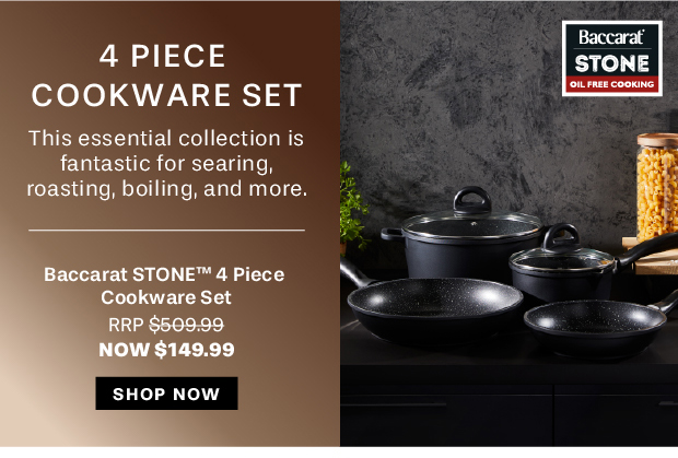 Baccarat STONE 4 Piece Cookware Set